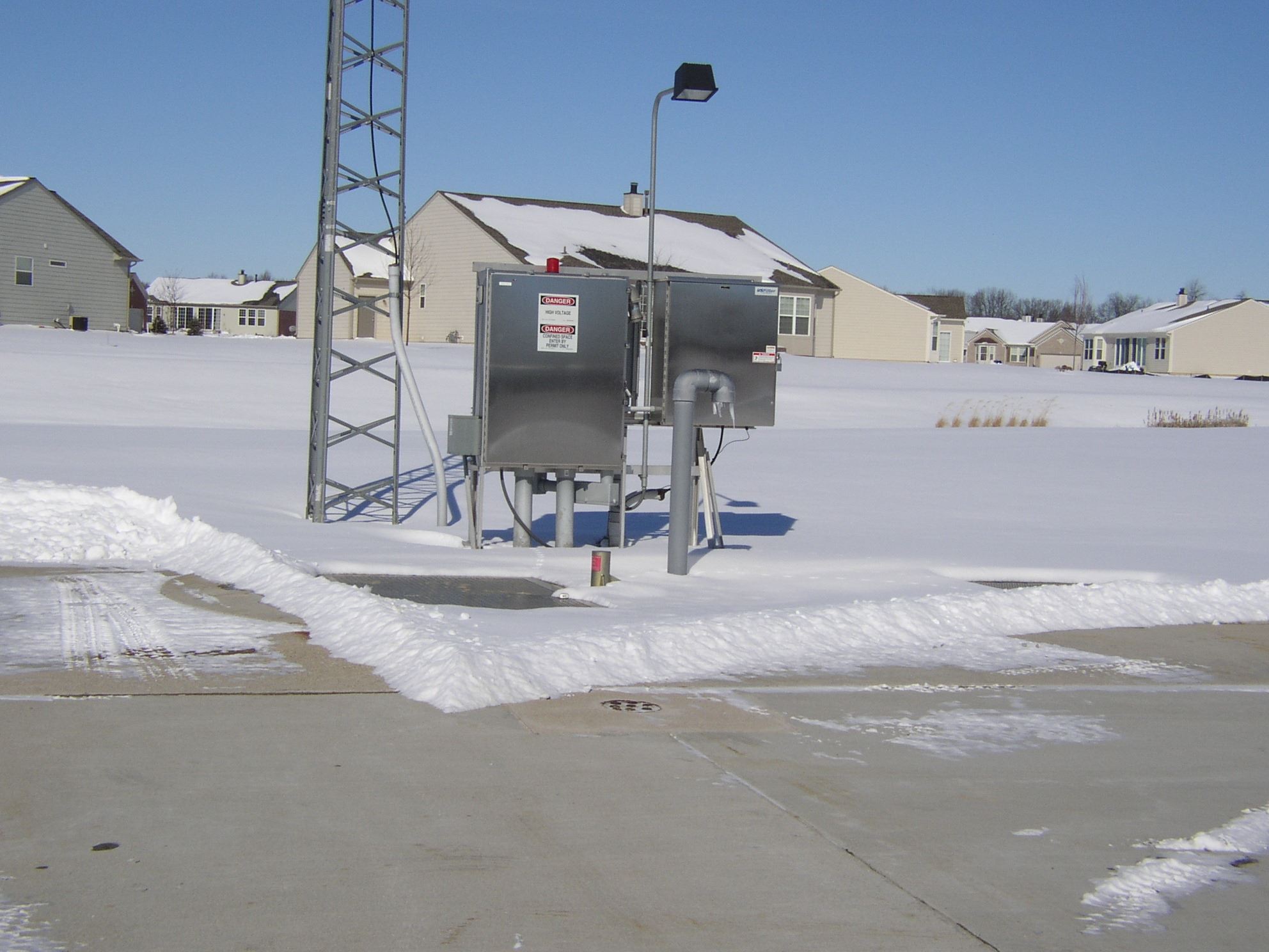 Submersible Pump Lift Station