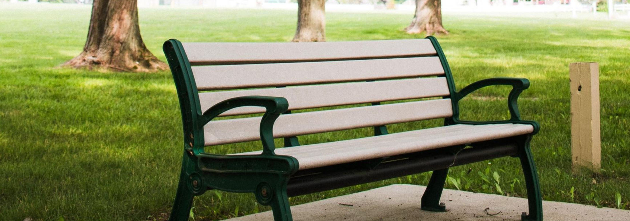 Memorial Bench at Arbuckle Acres Park